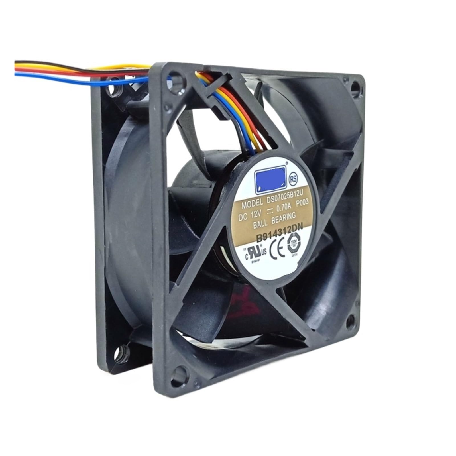 YUSKICCNE 7025 70mm Cooling Fan ds07025b12u 12V 70X70X25mm