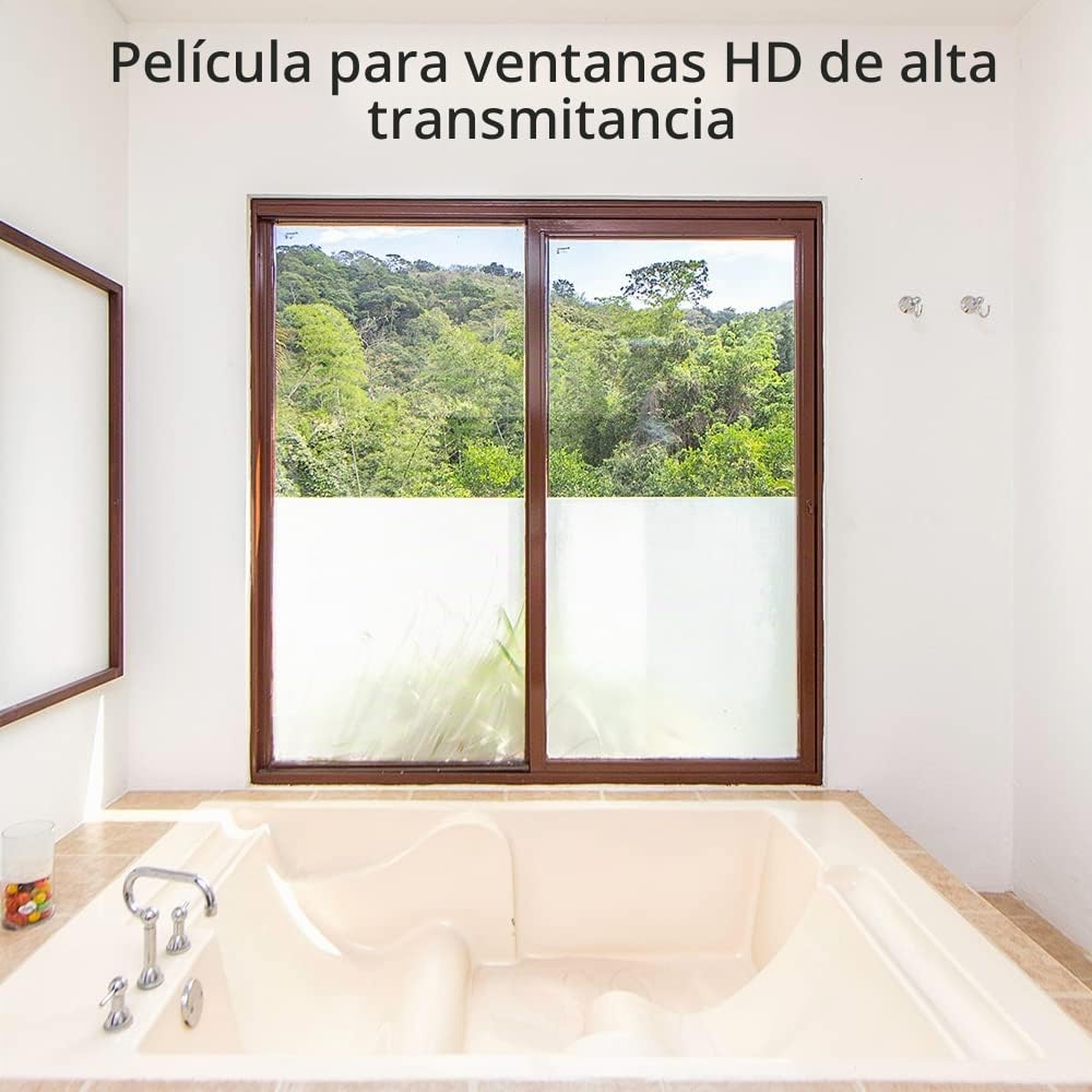 Película térmica para Aislamiento de Ventanas de PVC, lámina Aislante Transparente,Aislante Termico Ventanas para protección contra el frío(200x200 cm)