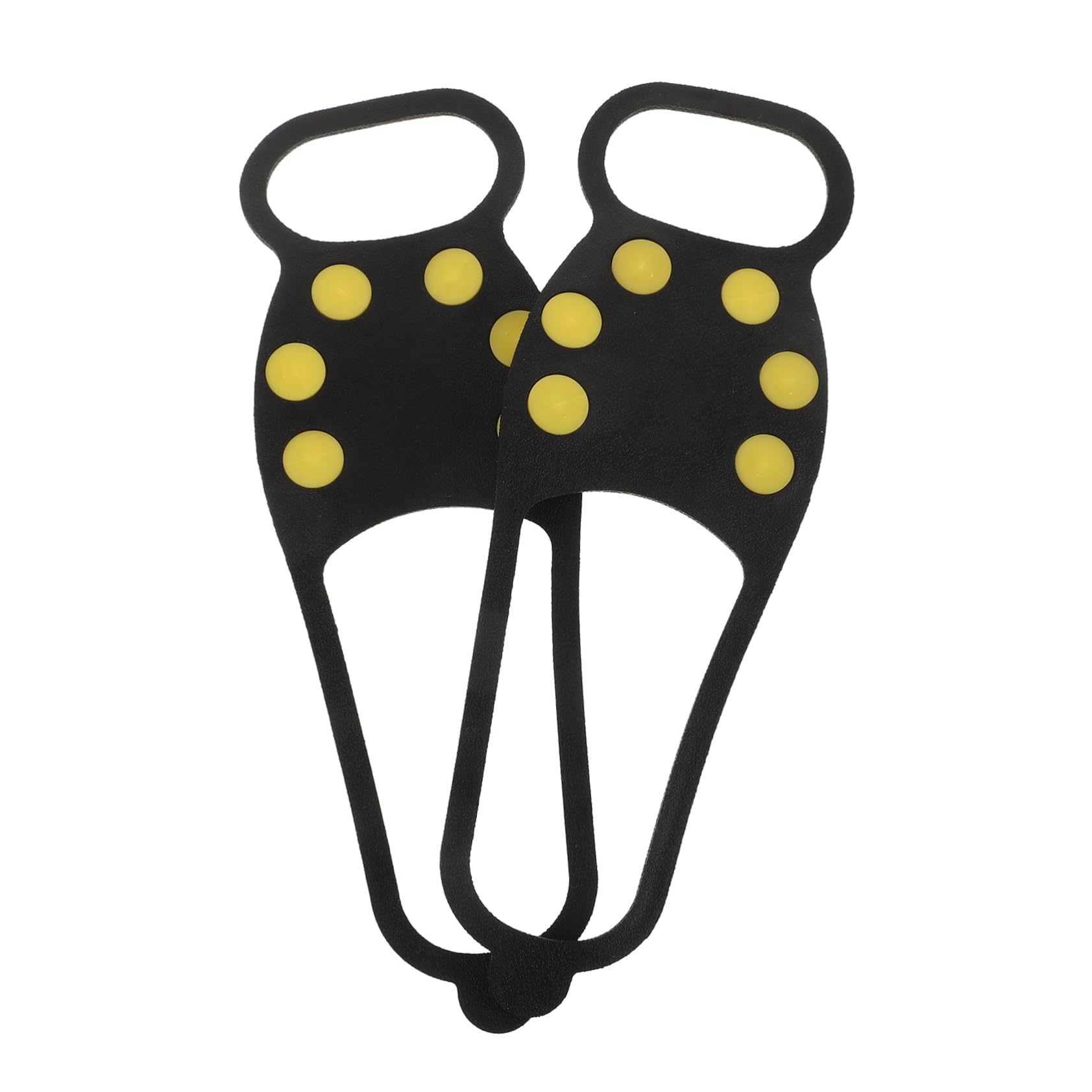 HANABASS 1pair - Shoe Traction Spikes Ice Cleats for Non-Skid Grippers for Boots and Fits for Hiking and Outdoor Activities