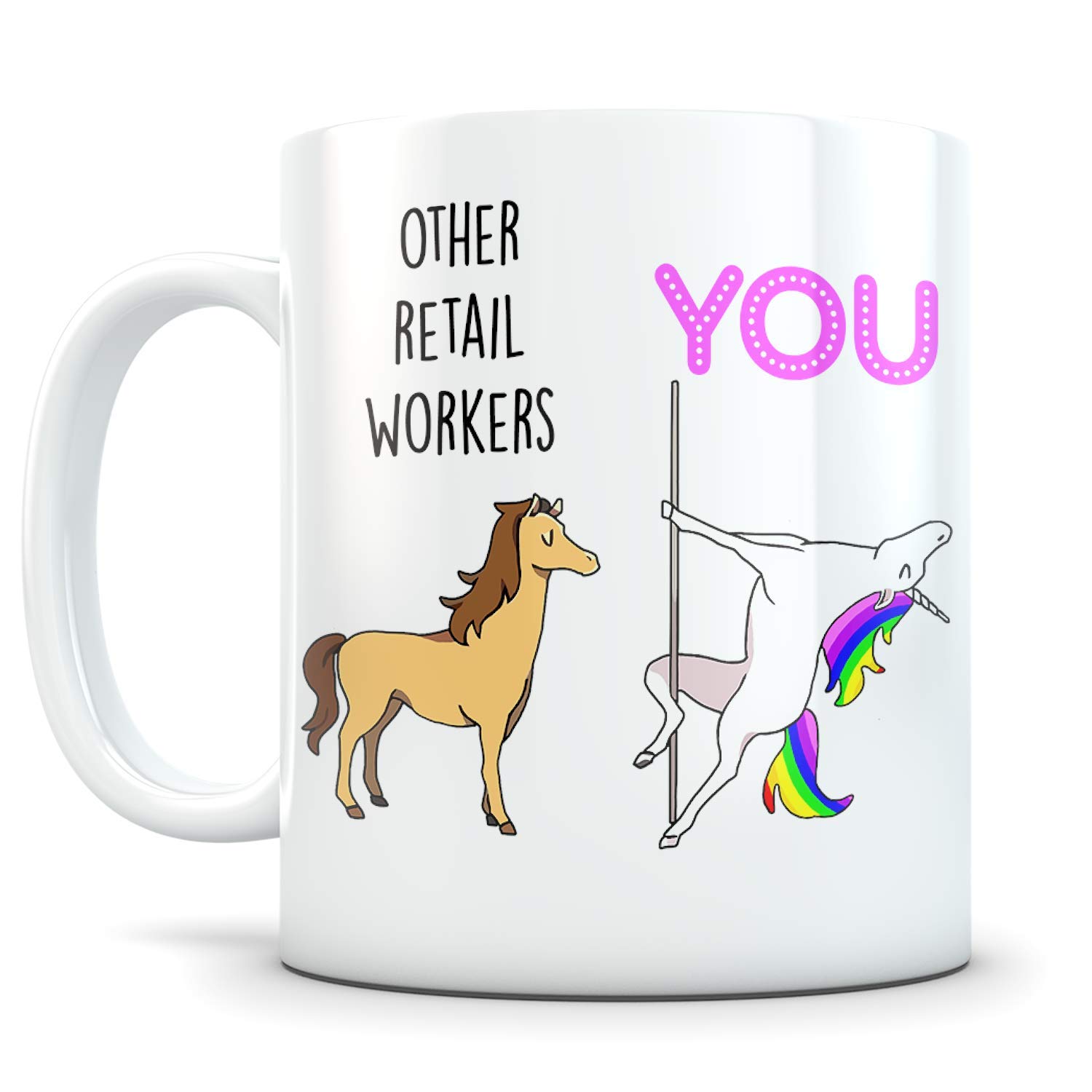 Tasse à Café Pour Collègue, 445 Ml, Blanc – Travail Tardif – Cadeau De Sarcasme De Bureau Amusant