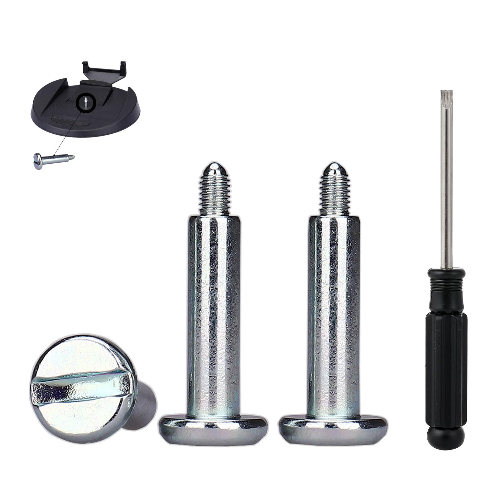 3Pcs Vertical Stand Holder Bottom Screw Fixing Screws for PS5 Console Stand Support Screws (Sliver - 3 Pcs)-image-17