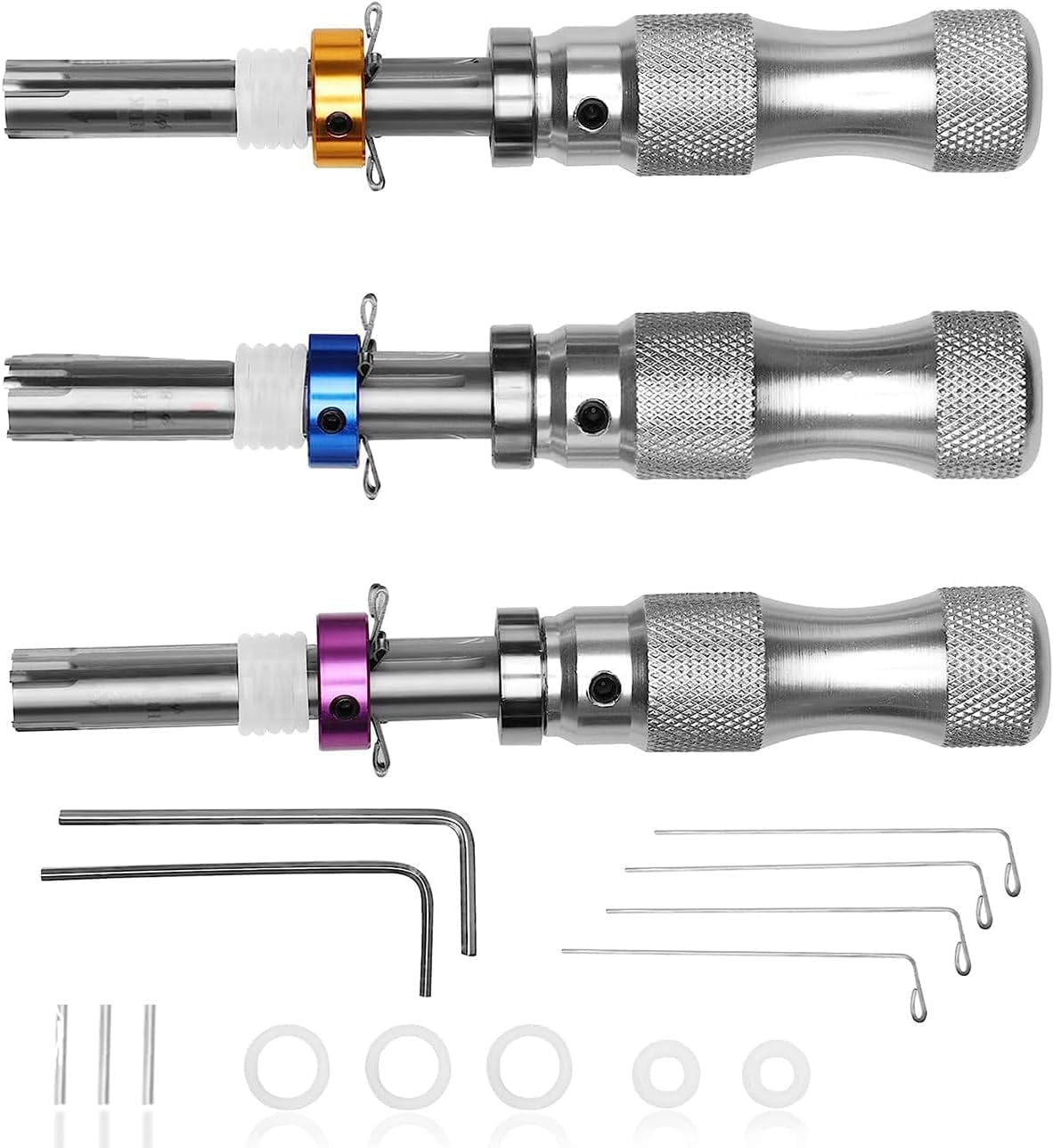 Amatcaelum Tubular Tools Wrenches Set Stainless Steel with Box