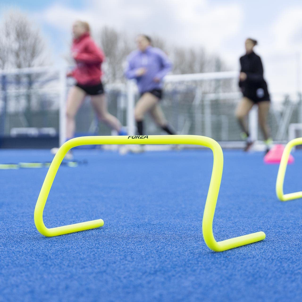 NWS Forza Ostacoli di Agilità - per Allenamento Sportivo Multifunzionale | Set da 6 | Esercizio di Salto E Agility | 3 Altezze Disponibili