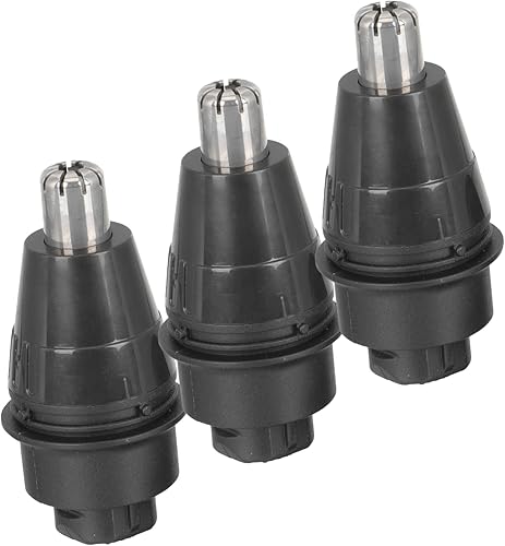 Miniatura 7 de Conjuntos de mujeres nariz pelo Trimmer nariz removedor de pelo herramienta de repuesto de acero inoxidable ABS piezas