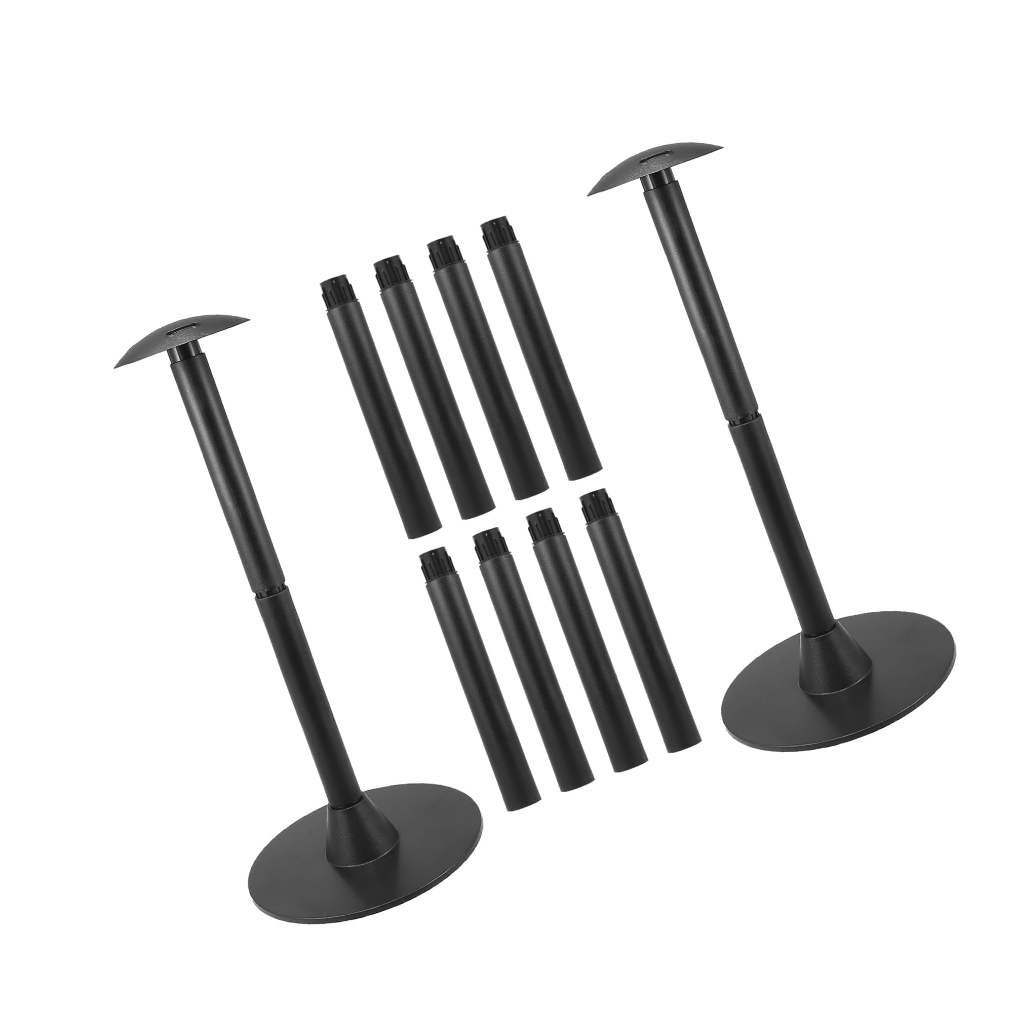 Partuto 2pcs Boat Cover Support Pole Adjustable Height from 12" to 54" Replacement
