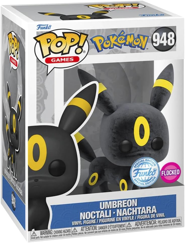 Funko Pop Pokemon Umbreon Flocked #948