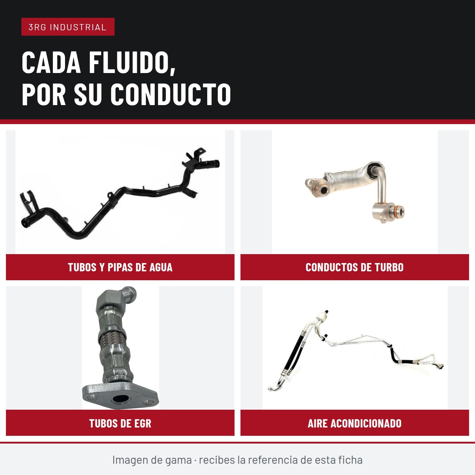3RG 85406 METAL Conduit de Refroidissement