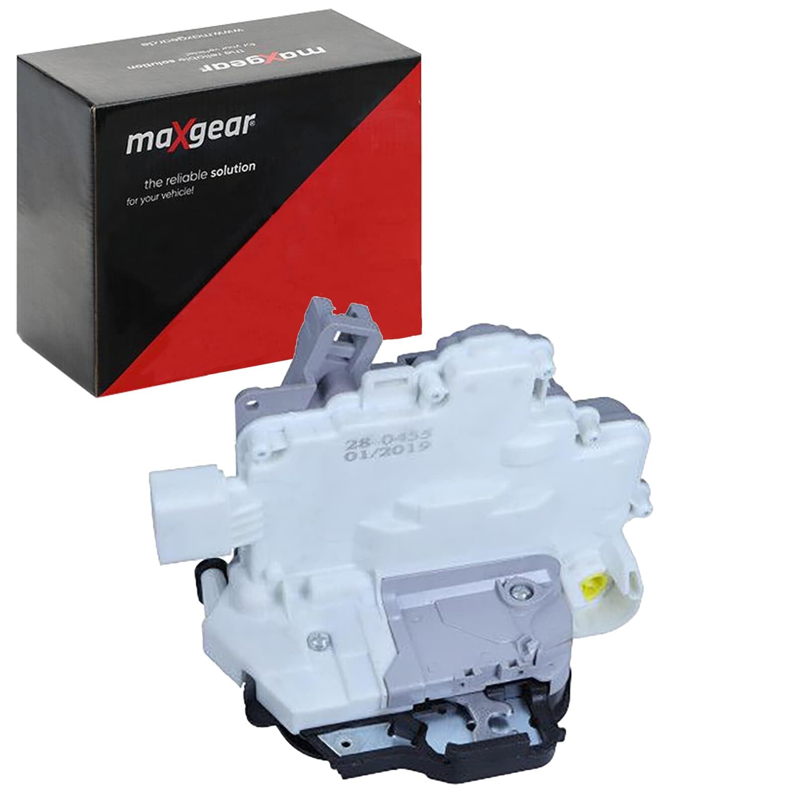 MAXGEAR Serratura sportello ANTERIORE SX LATO CONDUCENTE con chiusura centralizzata Numero di contatti a spina: 9 Compatibilità con AUDI A3 Sportback 8PA 28-0455