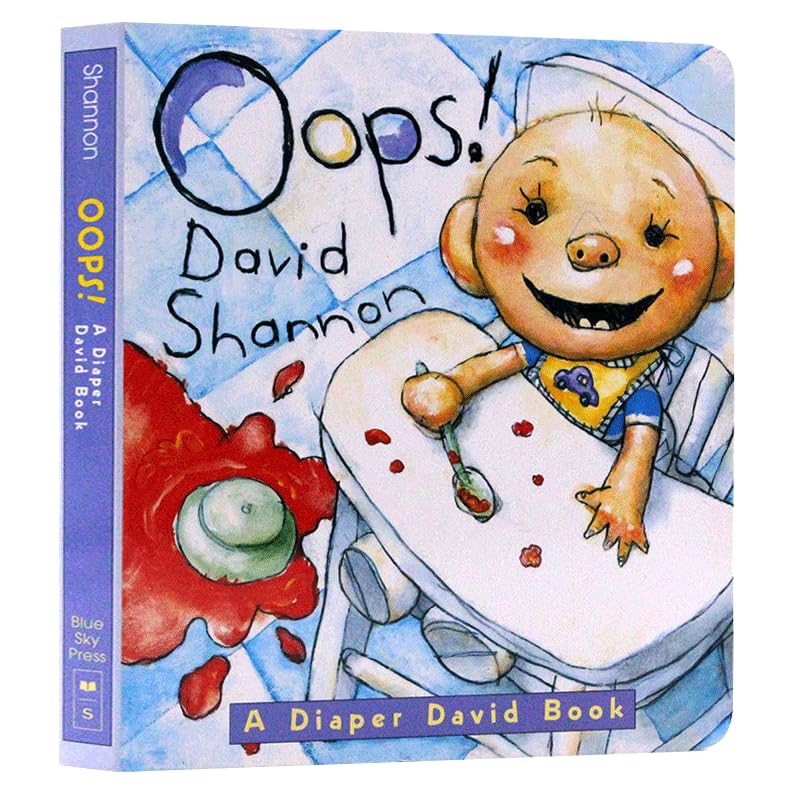 Oops DAVIDs Shannon, Baby Children's books aged 1 2 3, English picture book,