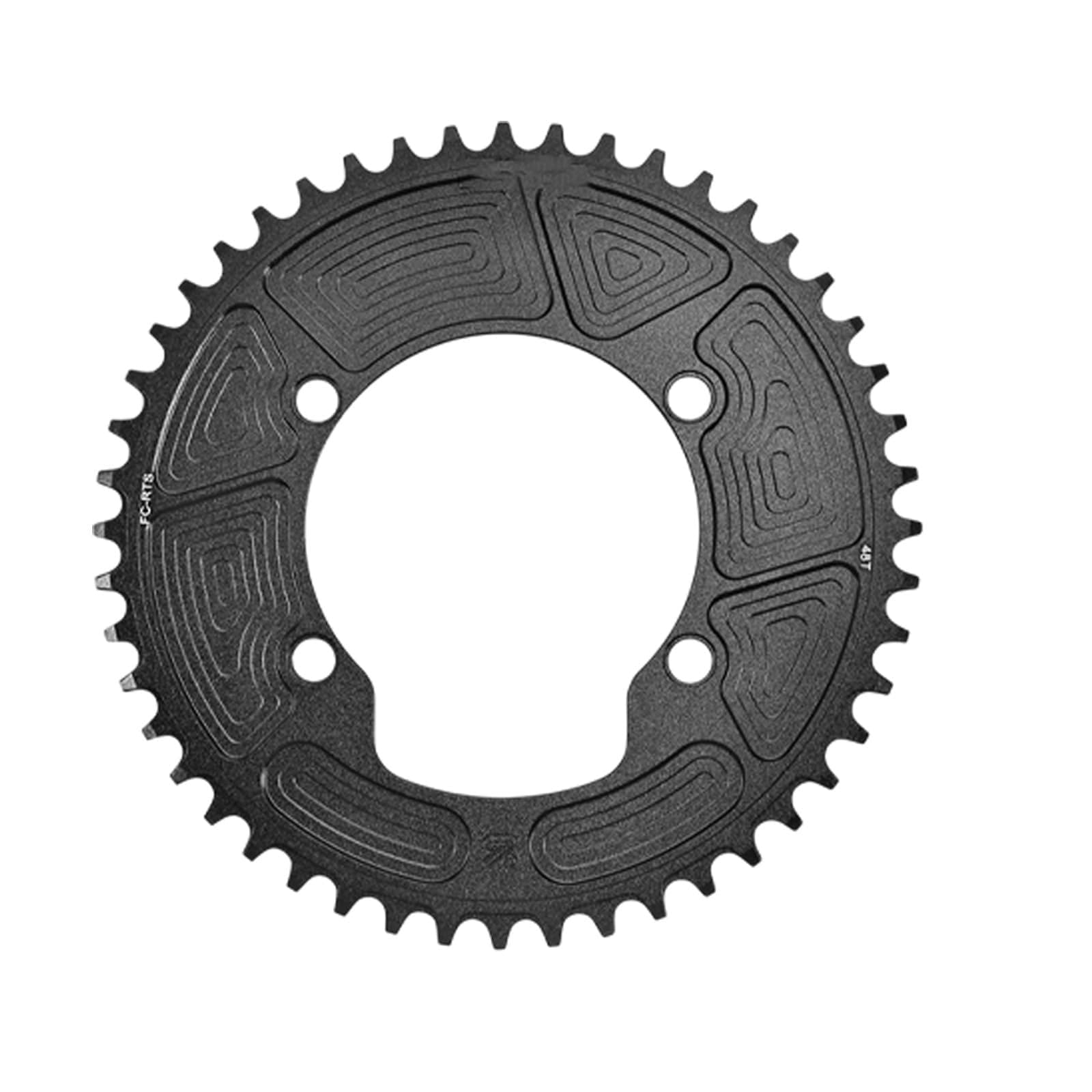 QIAOLIDA High Strength Aluminum Metal Bicycles Chainwheel Round Narrow Wide Chainring 46-58T Bike Chainring for R7000 R8000 R9100