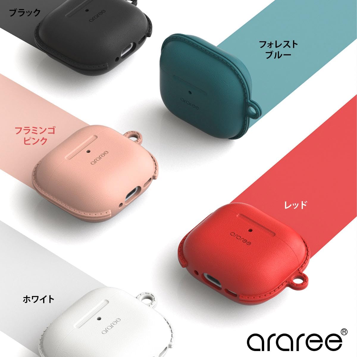 araree POPS Soft Case for AirPods 4 White