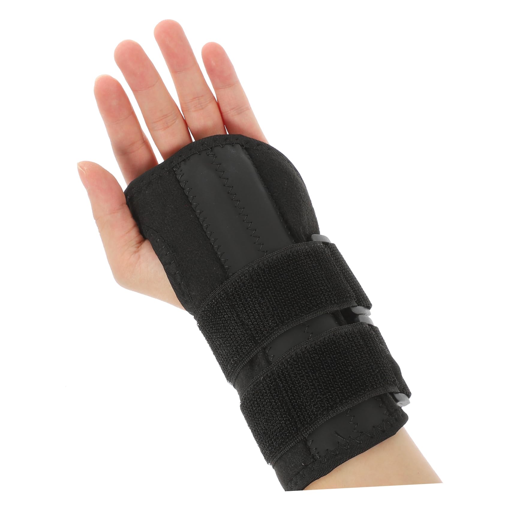 FOMIYES Wrist Splint Brace for Right Hand Wear Resistant Support with Plate Reusable Wrist Protector for Carpal Tunnel and Fracture