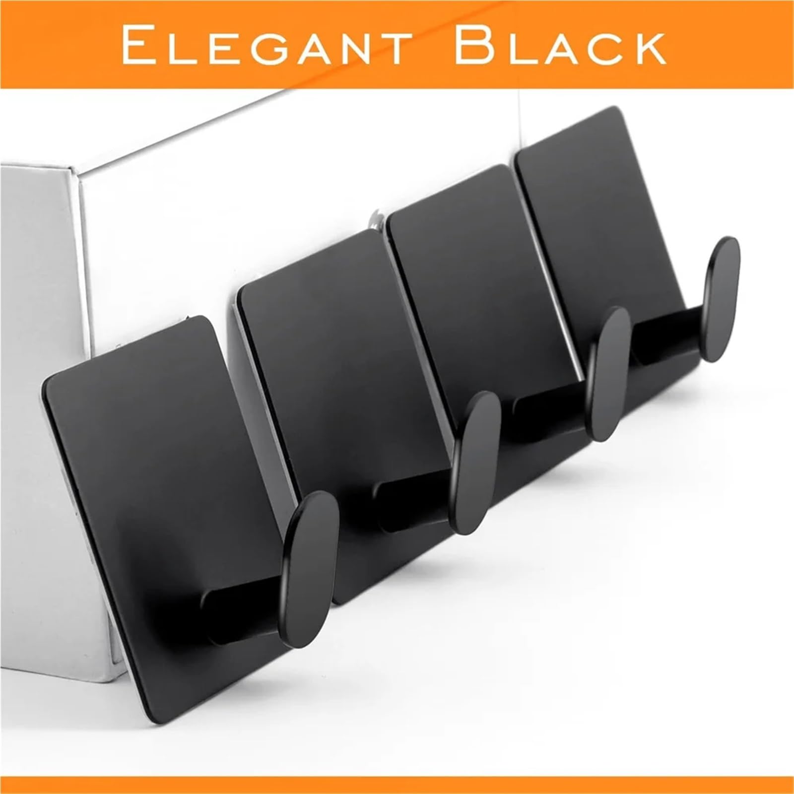 Ganchos para Toallas, Ganchos for Toallas, Adhesivo de Pared, Resistente, for Colgar Ropa, Sombreros(4 Pack Silver)