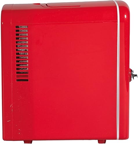 Miniatura 6 de Frigidaire 6-Can or 4L Mini Personal Retro Fridge Cooler Includes 110V AC Power Cord & 12V DC Car Adapter EFMIS229-RED