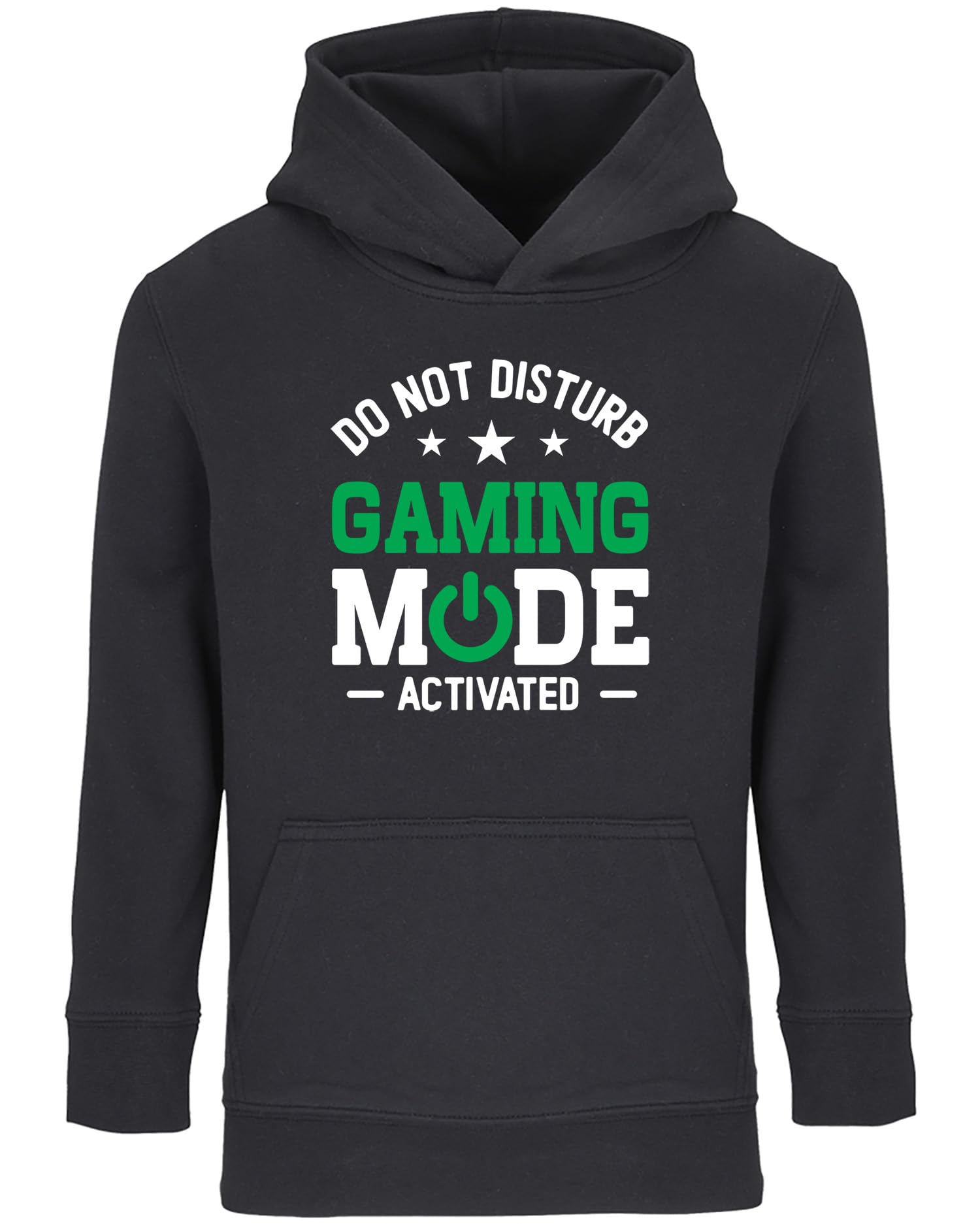 HoolarooGamer Hoodie Gaming Gifts for Boys Age 9 10 11 Do Not Disturb Gaming Mode Activated Jumper Hoody Sweatshirt Present Black