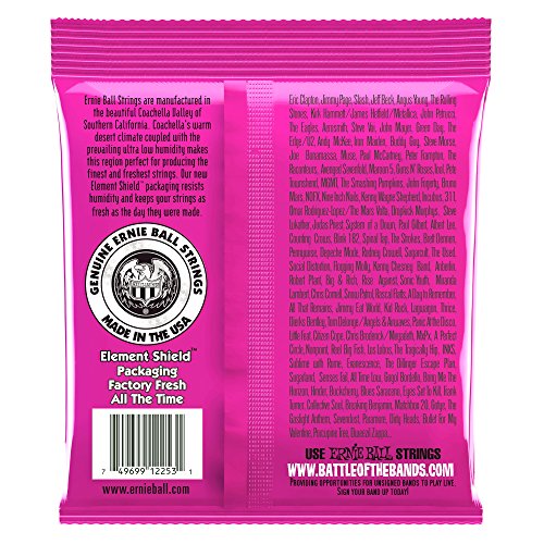 Ernie Ball Super Slinky Classic Pure Nickel Electric Guitar Strings, 9-42 Gauge (P02253) #TOP1