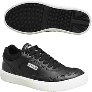 Admiral ゴルフシューズ 黒 アドミラル HYDEPARK MID GOLF ADMS3B スパイクレス ミッド