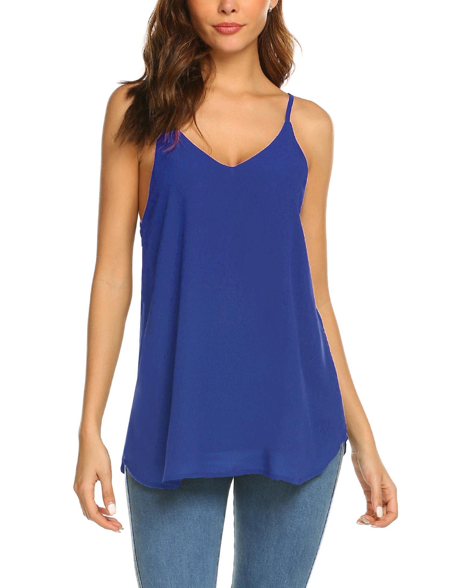 IWOLLENCE Abito da donna in chiffon, elegante, a matita, casual, con scollo a V, lunghezza al