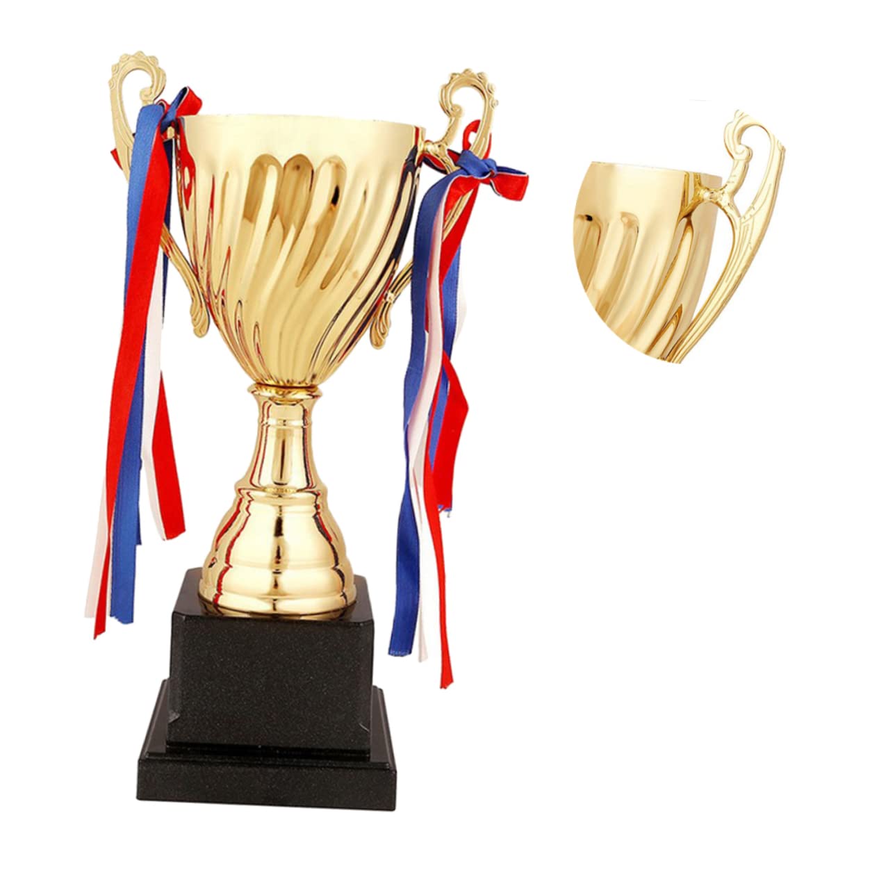 GANAZONO Metal Trophy for Student Competitions Sports Meets Tournaments Game Award Height for Basketball Team Events Keepsake