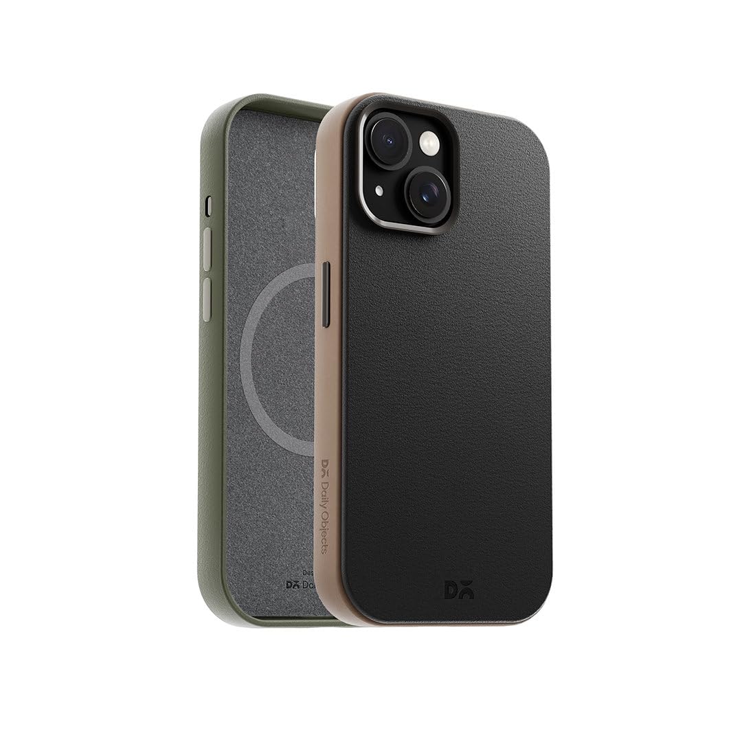 DailyObjects iPhone 17 Pro Max Stack Leatherette Case Cover | Compatible with MagSafe | Camera & Body Protection | Scratch Proof | Dual Hybrid Protection | Wireless Charging - Dahlia Red — Amazon image 21