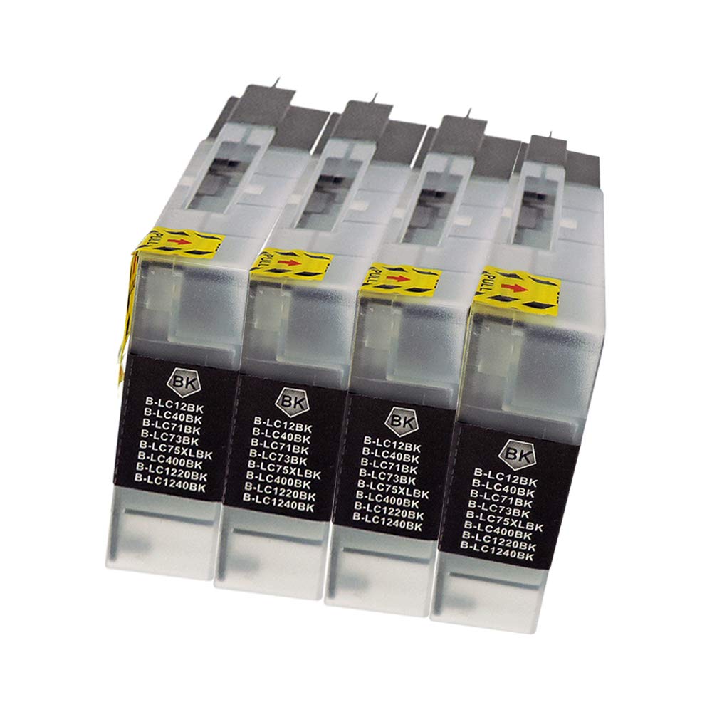 Amazon.co.jp: LC12BK (ブラック)【4本セット】 最新 互換 インク