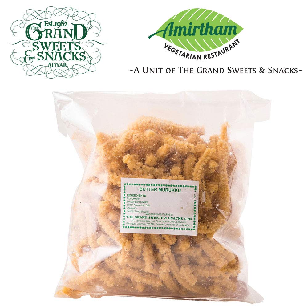 The Grand Sweets & Snacks Adyar Butter Murukku Chennai, 250gm Buy
