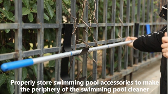 Universal Pool Pole Hanger,Slipe-on Pool Fence Hooks For Above Ground