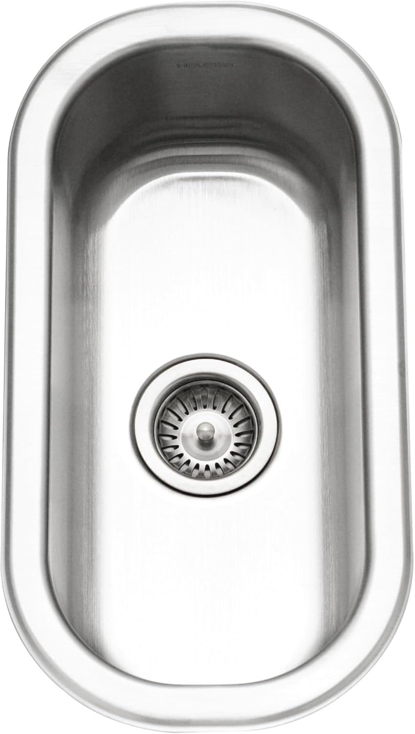 Houzer Club Stainless Steel Kitchen Bar & Prep Sink - 10 Inch Undermount Compact Single Bowl Sink, Durable & Versatile, Essential for Home & Apartment, Nested 40-Pack - CS-1105-40