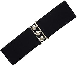 Ro Rox Retro Vintage Belt | Elastic Belt Women's Accessories | 50s Nurse Belt | Waist Belt For Women & Ladies