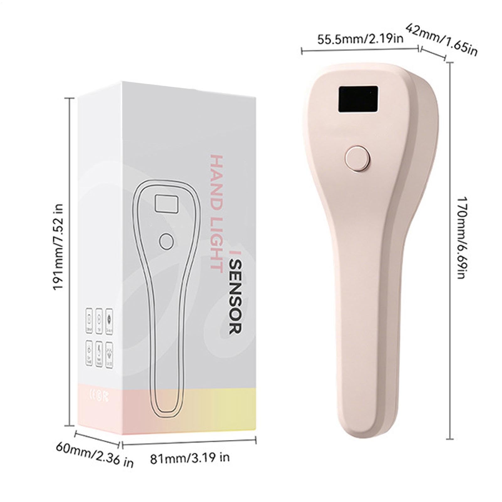 Luz De Uñas Luz Manicura De Mano Portátil Inalámbrica Recargable Con Sensor