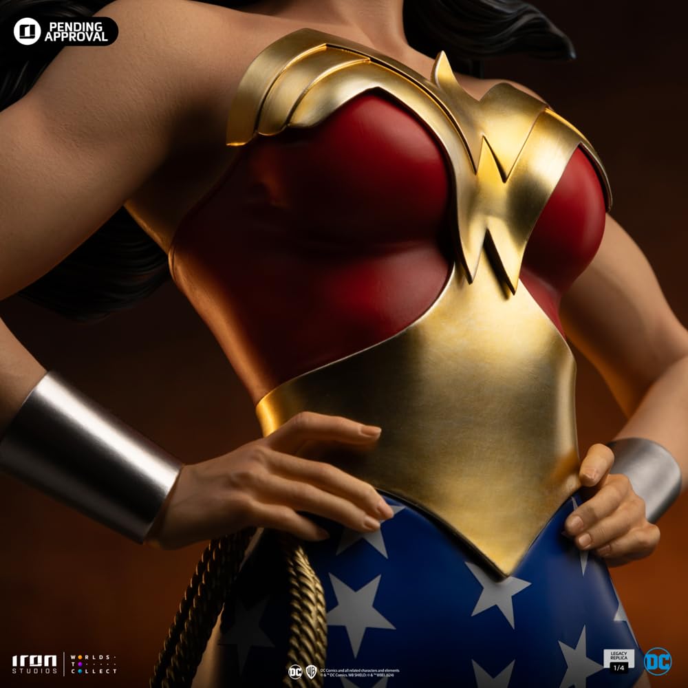 Iron Studios Legacy Replica 1/4 Wonder Woman DC Trinidad Statue, 55,6 cm
