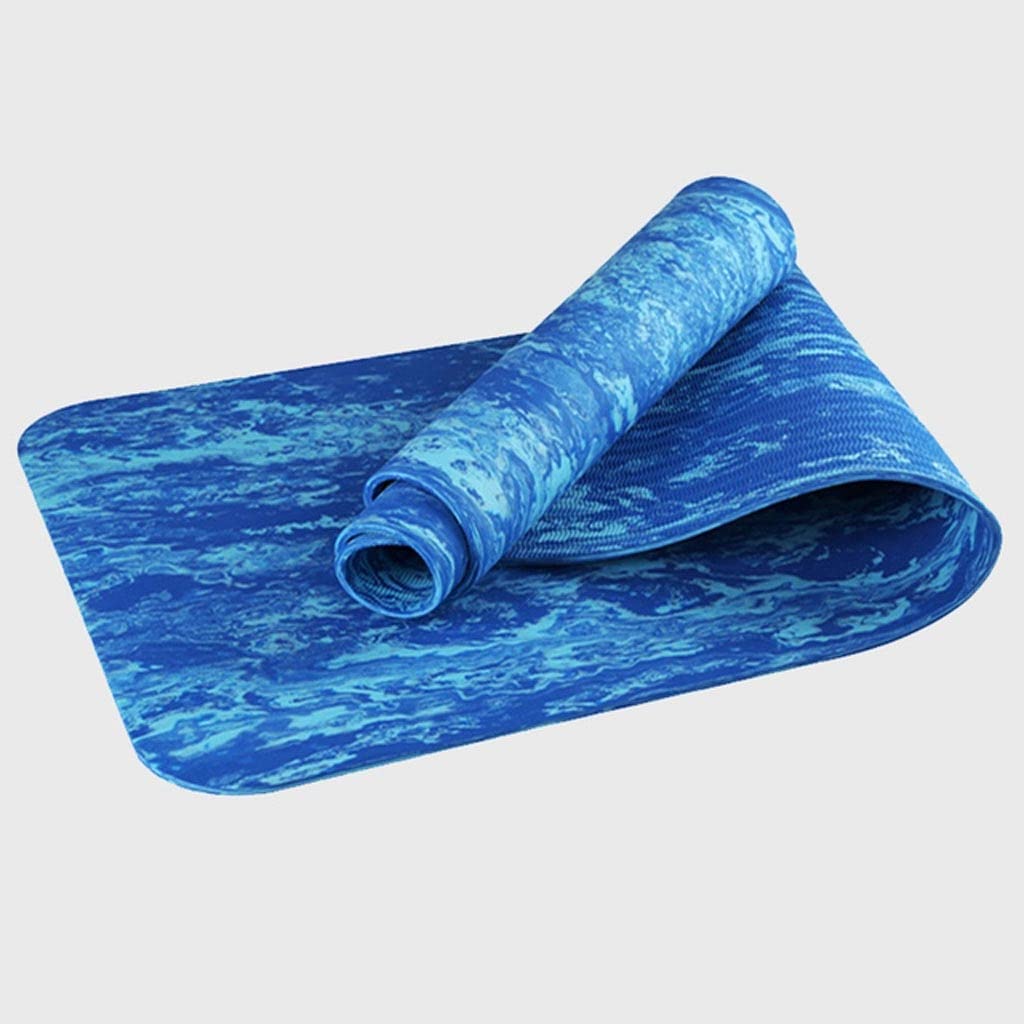 Gym Yoga Beginner TPE Fitness Mats Thickening Increase Wide Gymnastics Bodybuilding Sports Cushion