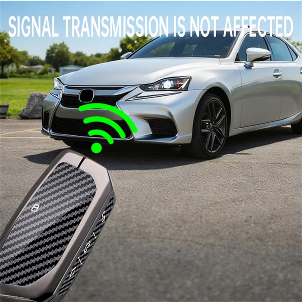 ontto Etui na kluczyki samochodowe ze stopu, pasuje do BMW 2026 2025 2024 X1 U11 X2 X3 G45 X5 X6 X7 IX1 2er U06 Touring 3er 5er 7er G07 I7 i5 etui na klucze obudowa kluczy etui ochronne breloczek do