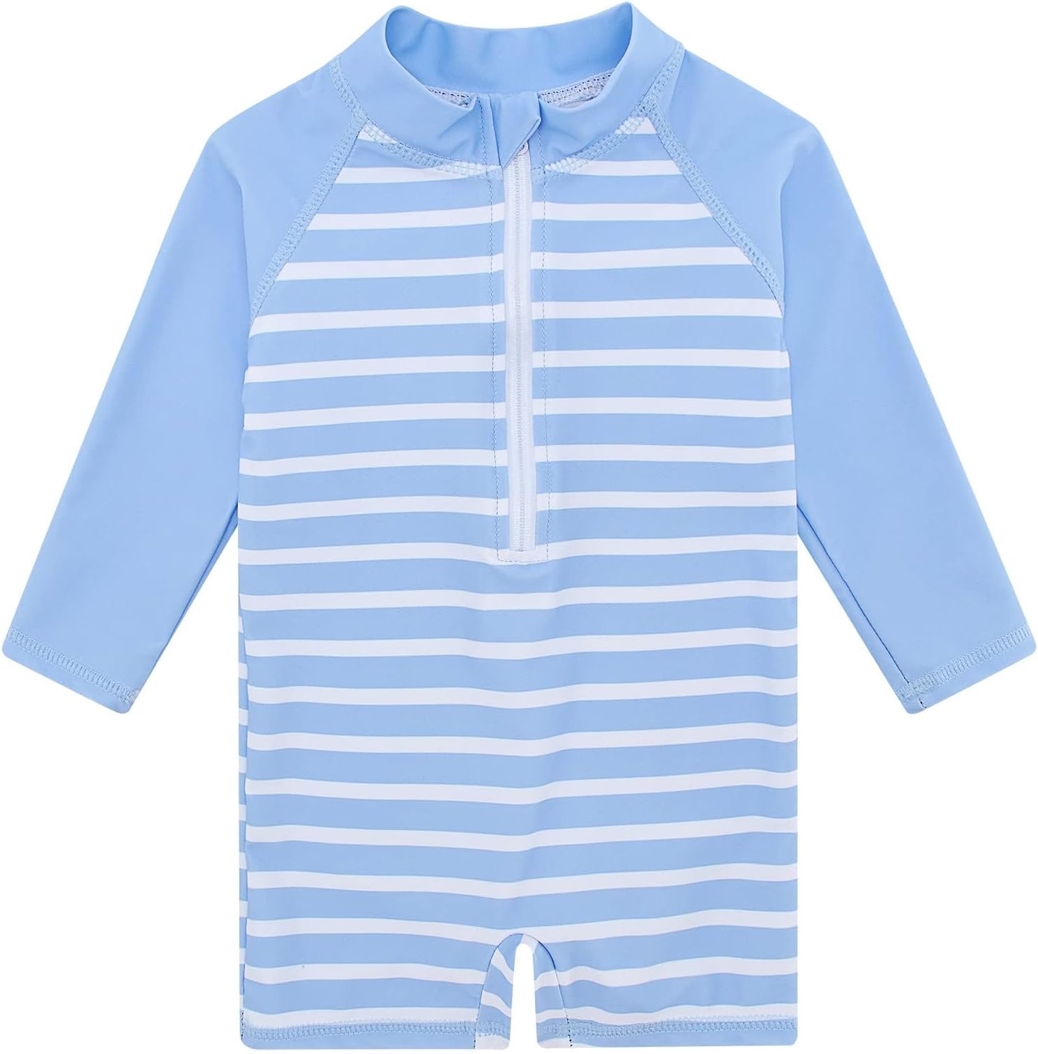 Baby Toddler Boys Zipper Rash Guard Swimsuit UPF 50+ One Piece Beach Swimwear Bathing Suits 3-36 Months