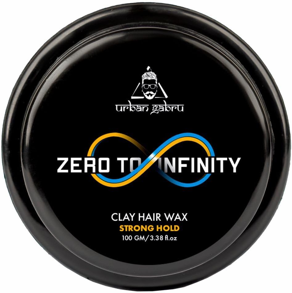 UrbanGabru Clay Hair Wax Zero to Infinity Strong Hold Volume