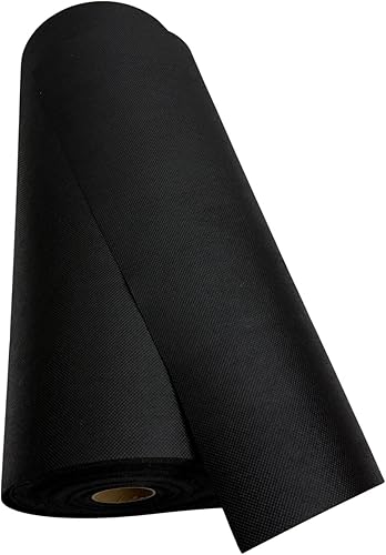 Miniatura 4 de Tela resistente de 6 onzas, barrera de malas hierbas, tela de jardín no tejida, cubierta de suelo de 1.33 pies x 100 pies, rollo