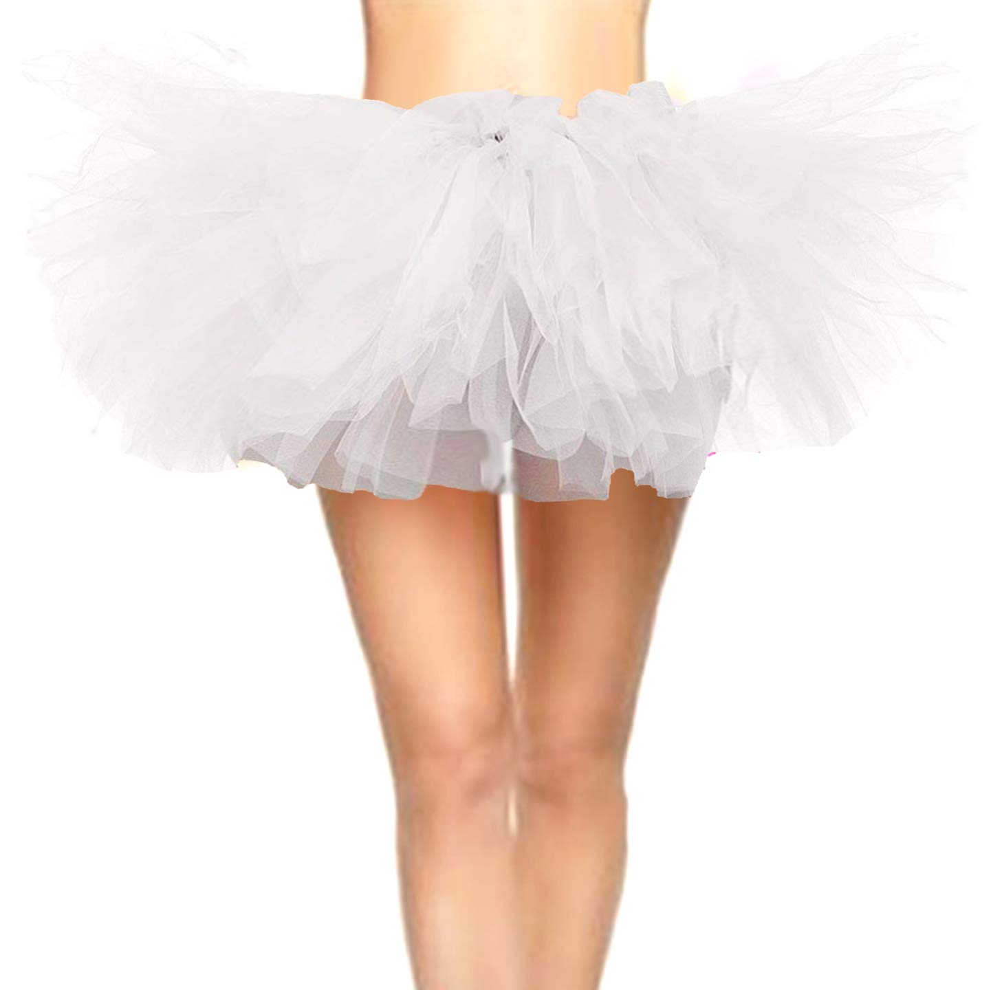 Cahcyelilk Women S Mini Puffy Bubble 6 Layered Ballet Run Halloween Tutu Costume Buy Online In Guernsey At Guernsey Desertcart Com Productid