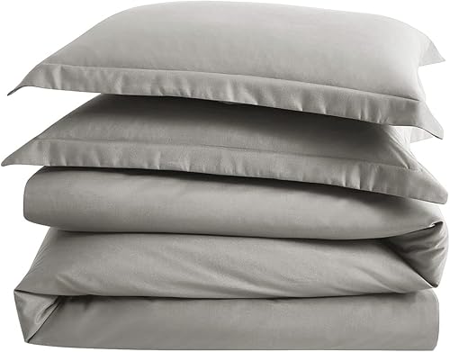 Miniatura 5 de Funda de edredón tamaño King 100% algodón, hecha en Egipto, suave de 400 hilos para ropa de cama tamaño King, juego de edredón y fundas de almohada