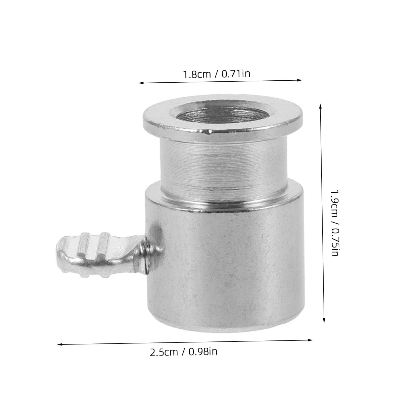 Toddmomy Rod Replacement Part Grilling Rod Trussing Supply Spit Stopper for Spit Rod Reusable Iron Bolt