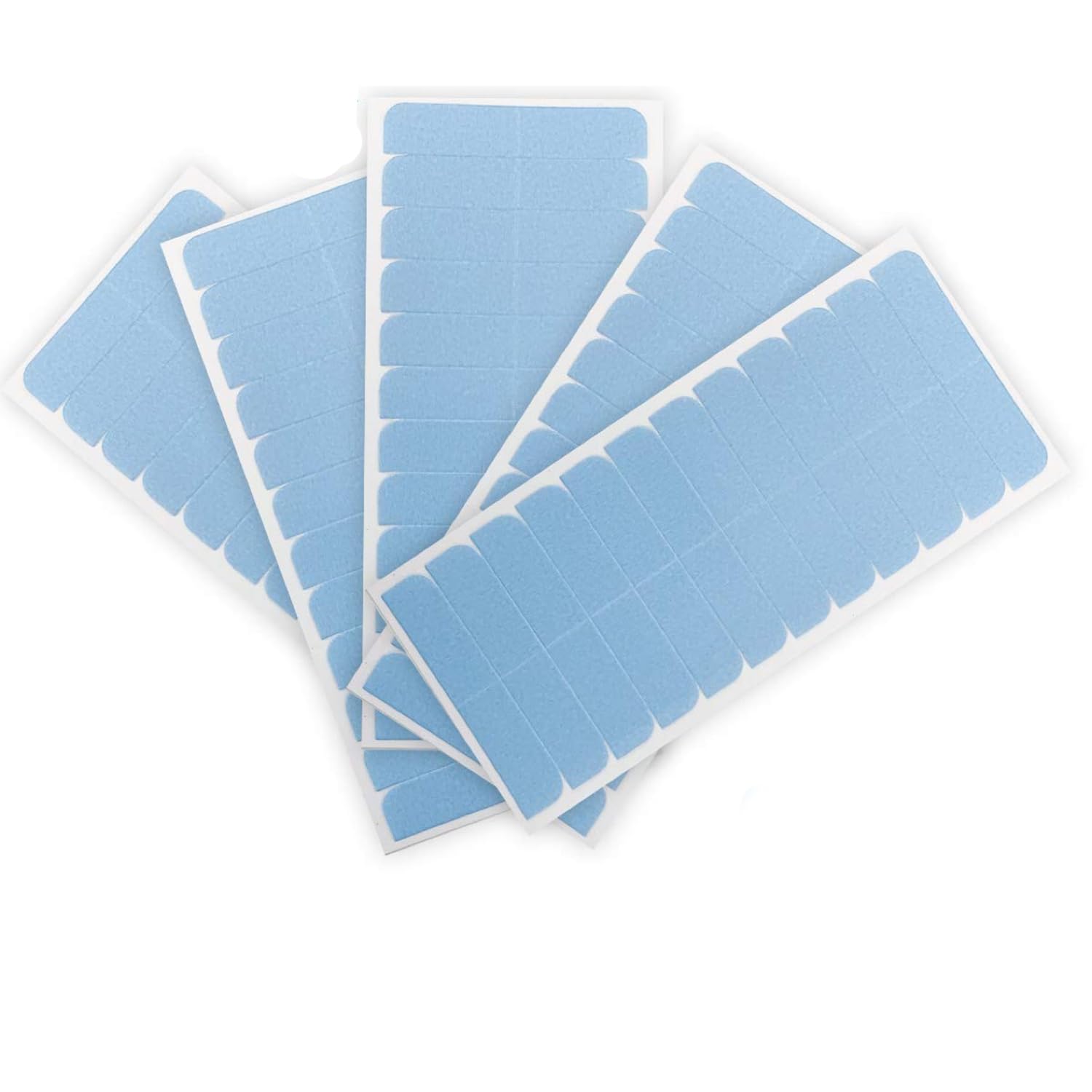 WUBAYI 60 cintas adhesivas para pelucas, 4 cm x 0,8 cm, ultrafuertes, resistentes al agua para extensiones sin costuras, cinta ultra adherente, cinta duradera para pelucas de pelo humano y sintético