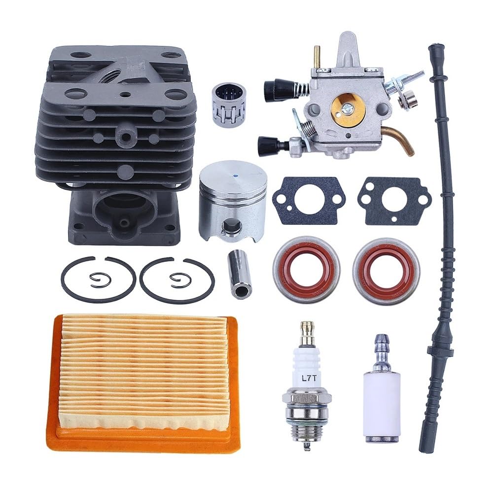 Accessoires tondeuse pour S-IHL FS250 : cylindre piston 35mm et carburateur