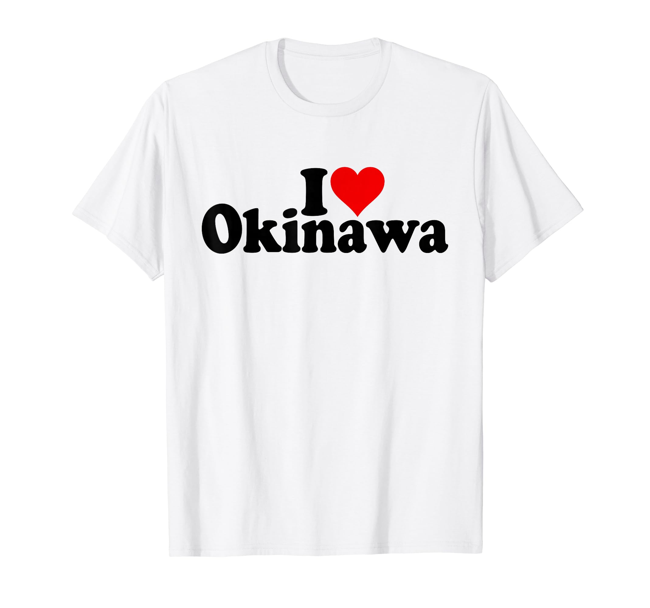 Amazon | I LOVE HEART 沖縄ジャパン Tシャツ | Tシャツ・カットソー 通販