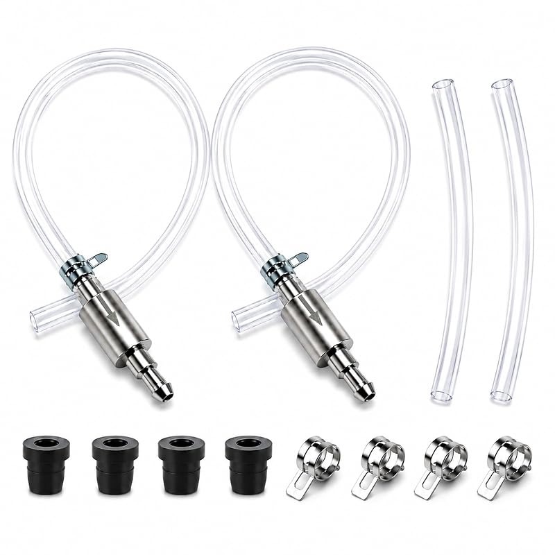 Kit para Sangria de Freios com Válvula de Retenção, Mangueira Transparente e 2 Conjuntos com 14 Peças XYGFCDSYXP