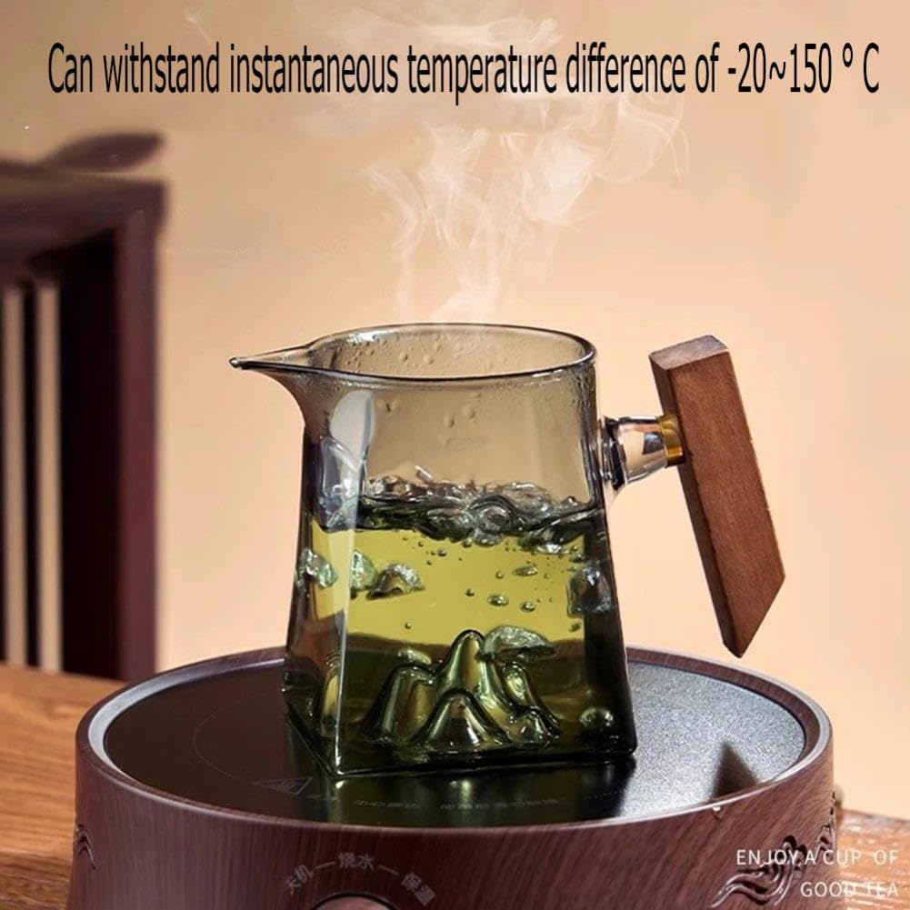 Zestaw do herbaty, herbata liściasta Steeper, czajniczek, zaparzacz do herbaty liściastej, szklany czajniczek, zestaw filiżanek do herbaty, czajniczek do herbaty, zaparzacz do herbaty