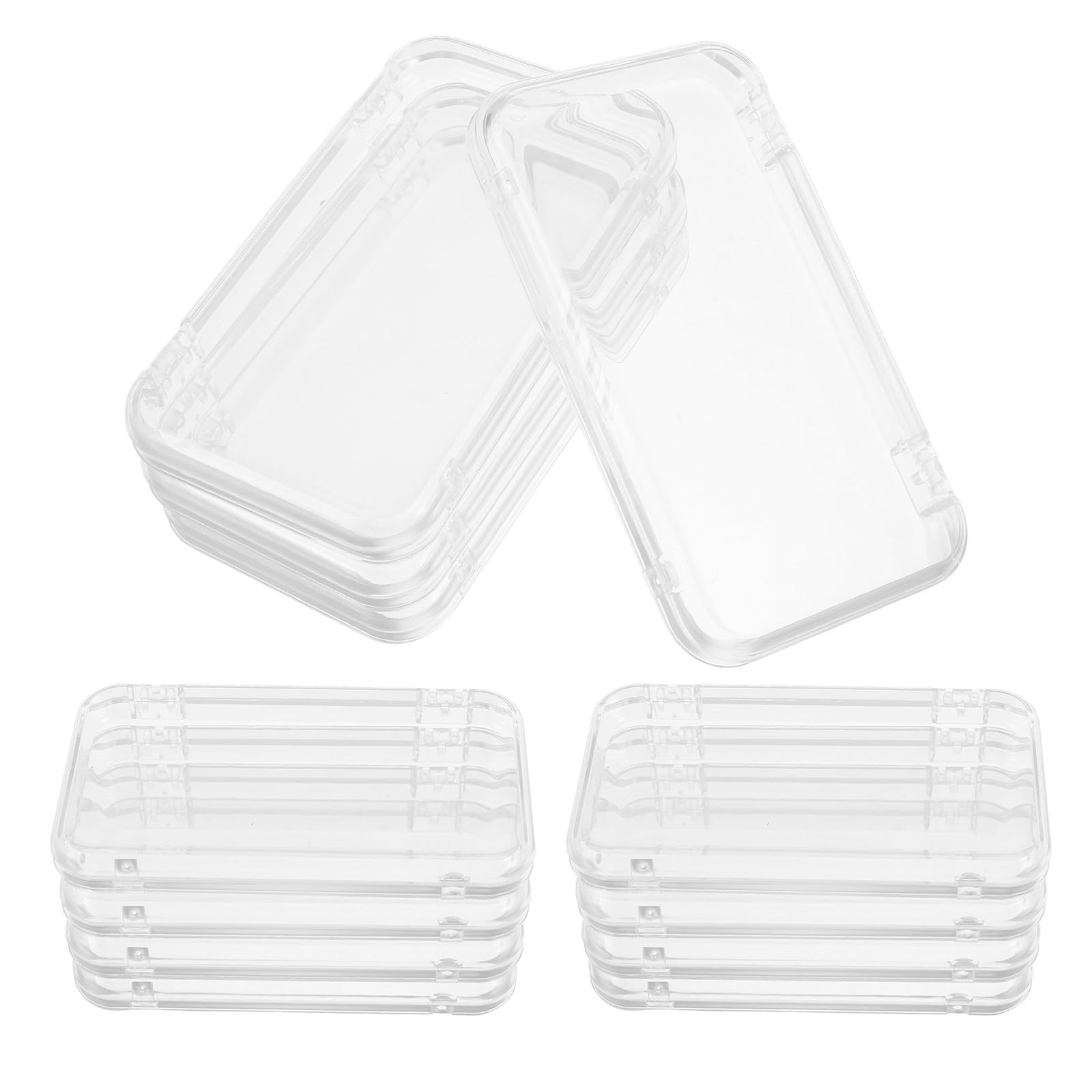 Malette rangement onglerie pour petits objets et boîte plastique faux ongles