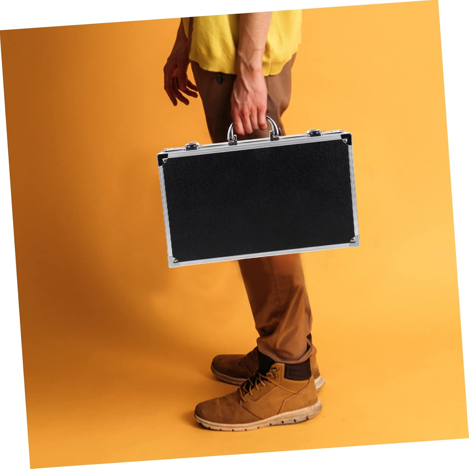 Mic Carrying Box for Microphone Holder Pack Portable Mic Case Organized Storage for Singing Minimalist Style