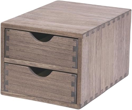 Miniatura 10 de DDYURI Soportes para cápsulas de café de 1 capa y 1 cajón, marrón oscuro (CF1D1C-DK)