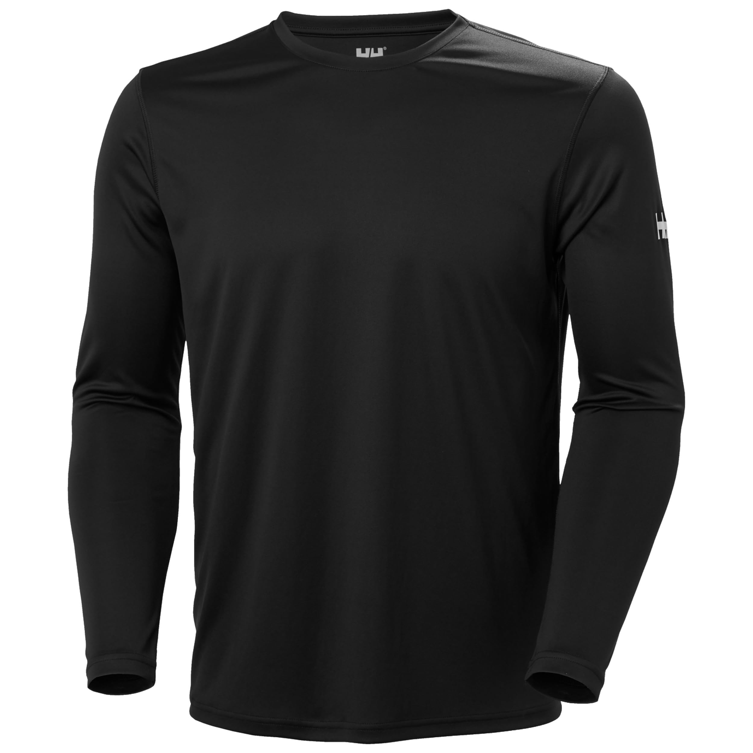 Helly Hansen Men's Ebony Grey Tech Crew Long Sleeve 2.0 Grey Xl