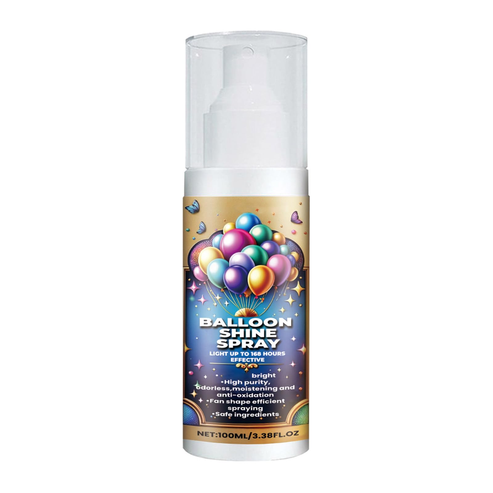 Tsophreniq 100ml Latex Balloon Brightener Spray Balloons Brightening Spray for Weddings and Birthdays Balloon Gloss Enhancer Decoration