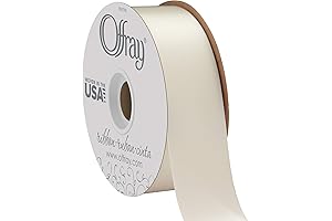 Berwick Offray Double-Sided Satin Ribbon: Perfect for Crafts, Decorating, and More